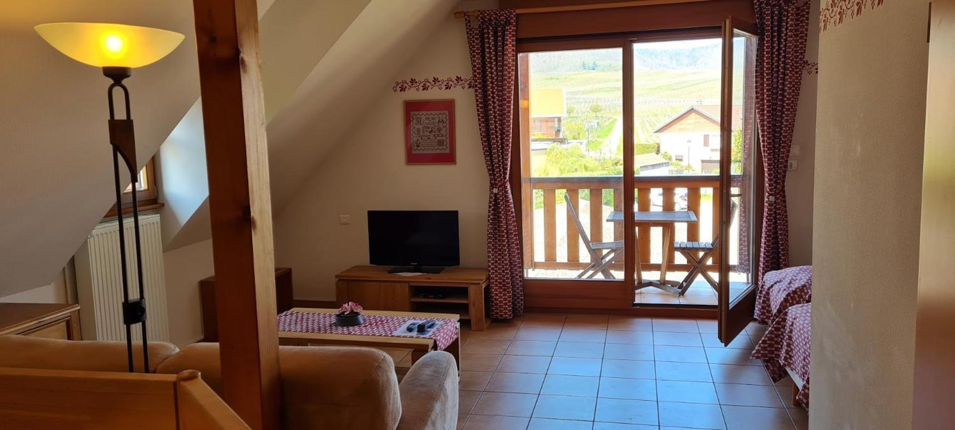 Maison d'hôtes Sainte Hune Appartements Hunawihr Quarto foto